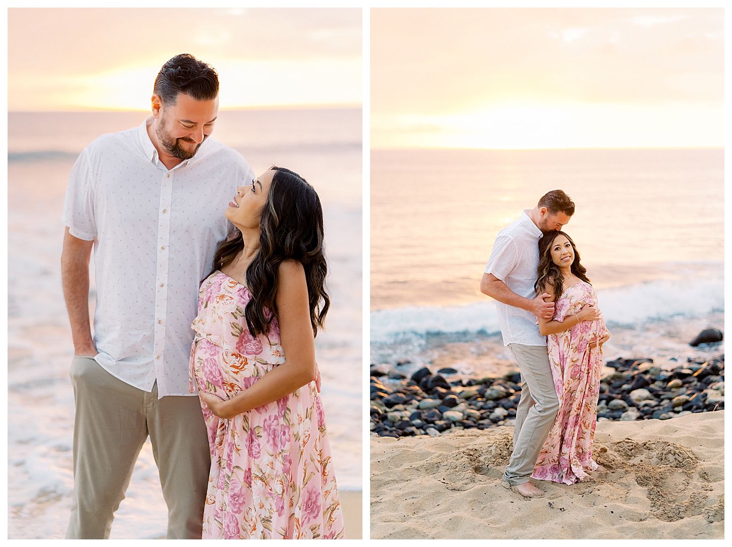 Electric Beach Maternity Photographer