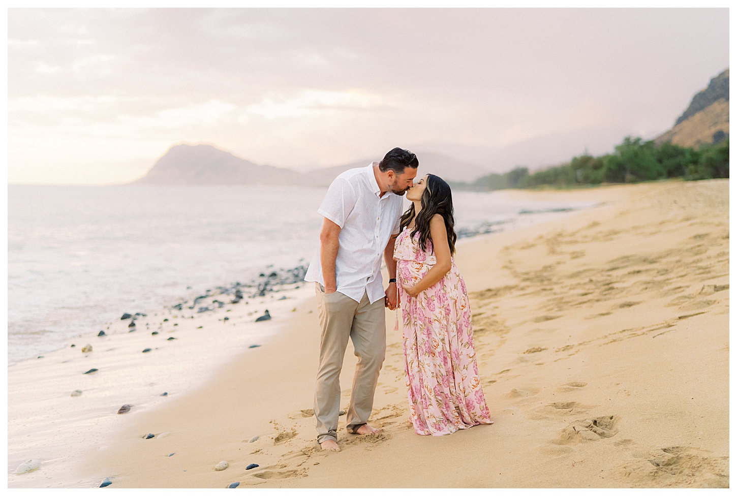 Electric Beach Maternity Photographer