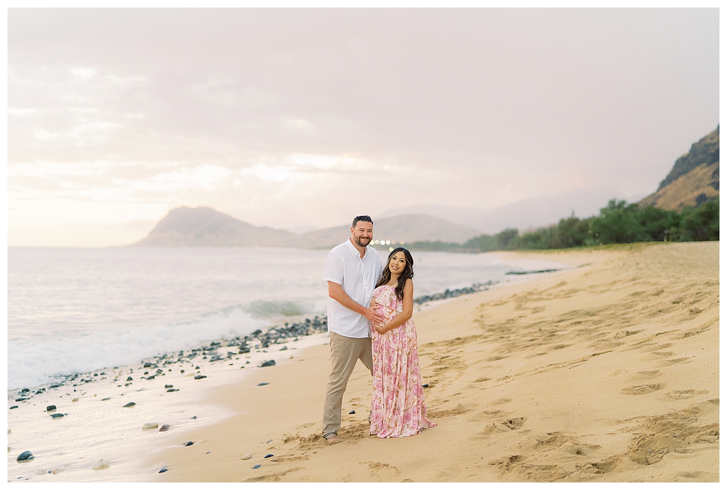 Electric Beach Maternity Photographer