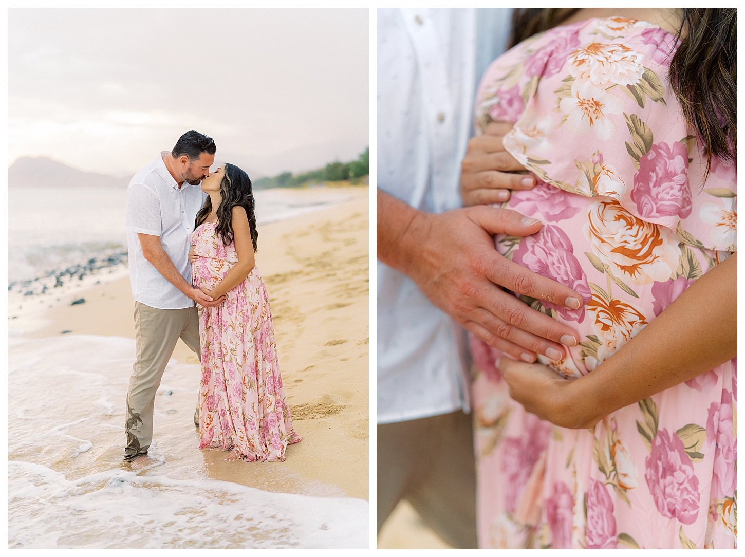 Electric Beach Maternity Photographer