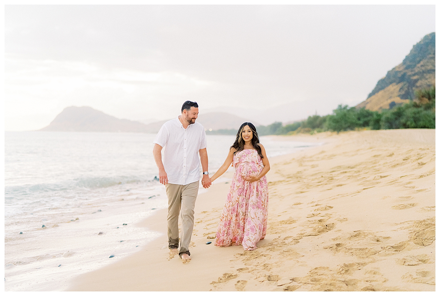 Electric Beach Maternity Photographer