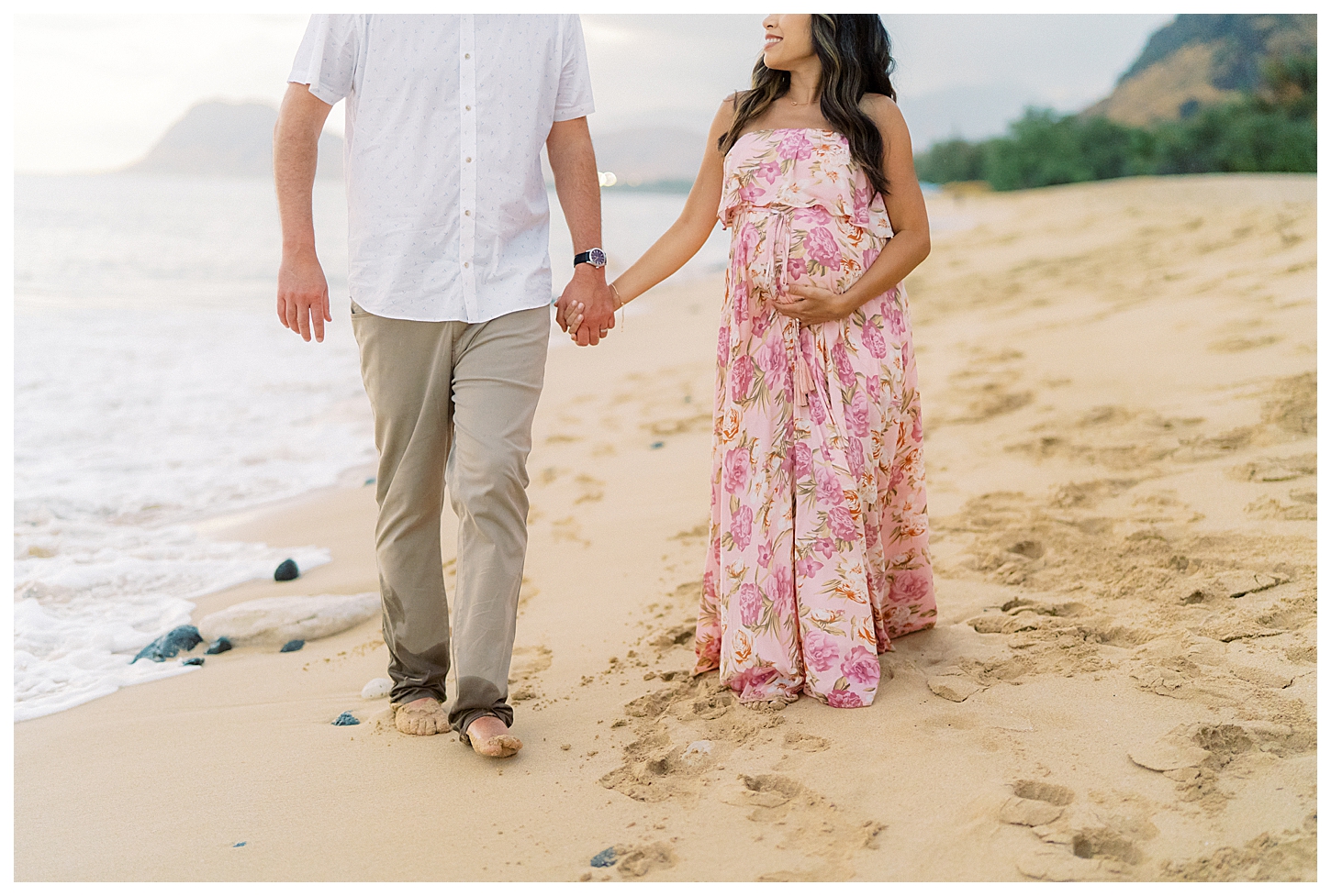 Electric Beach Maternity Photographer