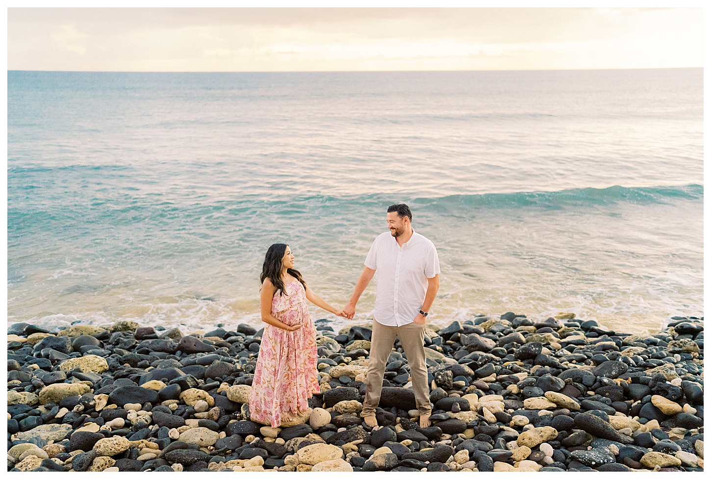 Electric Beach Maternity Photographer