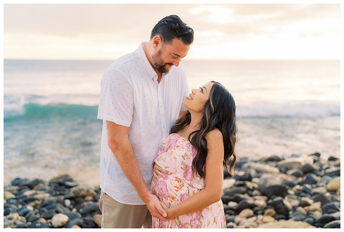 Electric Beach Maternity Photographer