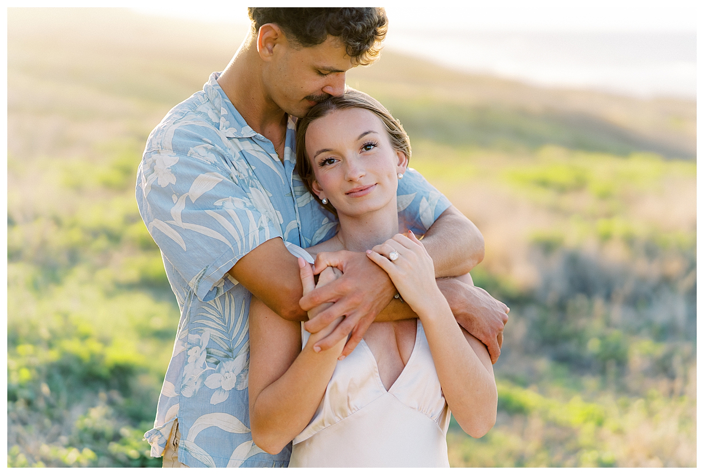 Kaena Point Engagement Photographer