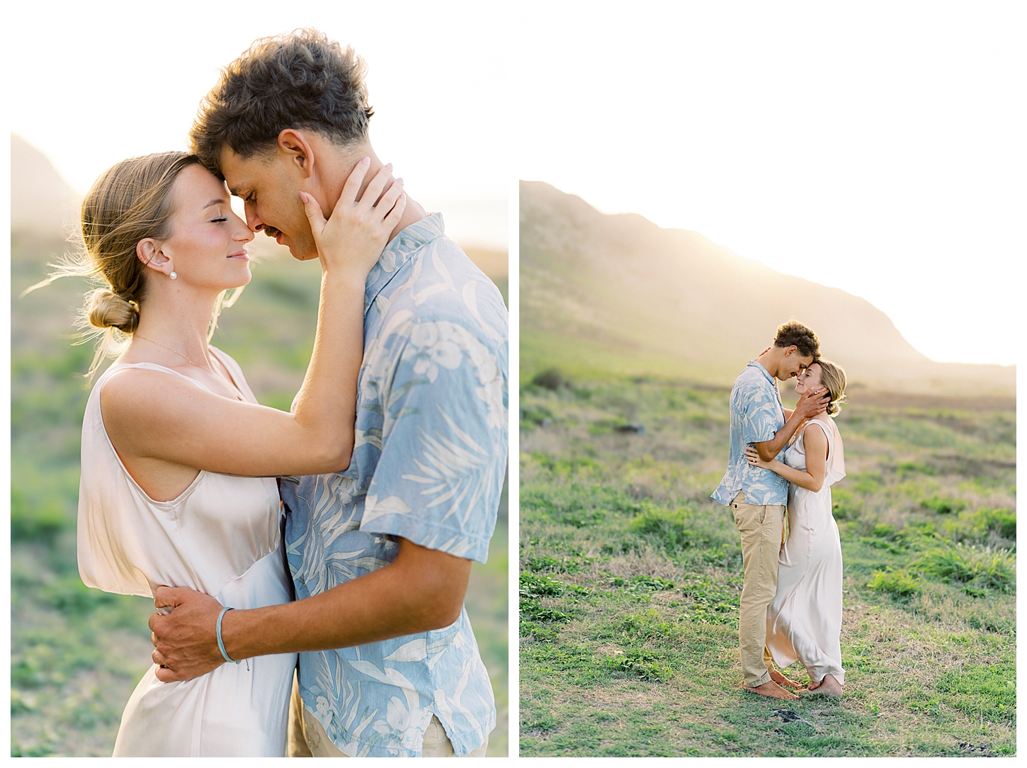Kaena Point Engagement Photographer