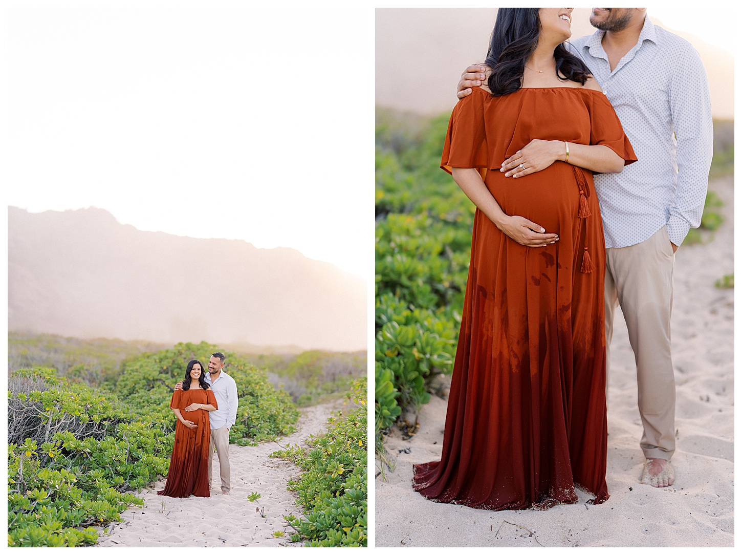 Mokuleia Beach Maternity Photographer