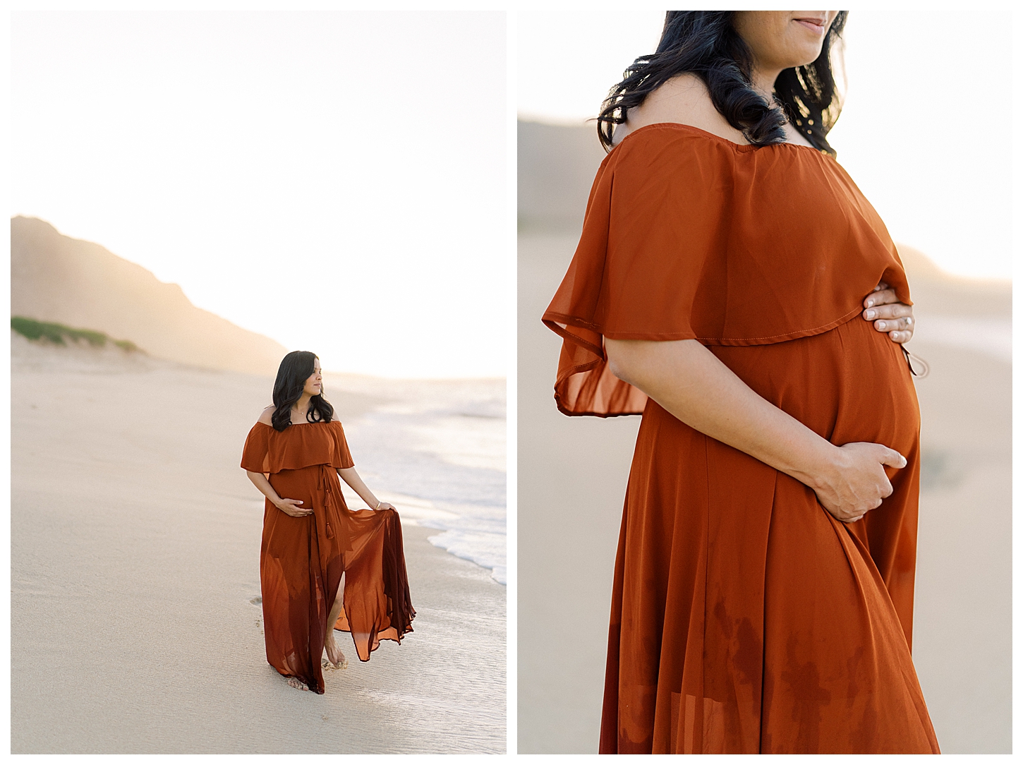 Mokuleia Beach Maternity Photographer