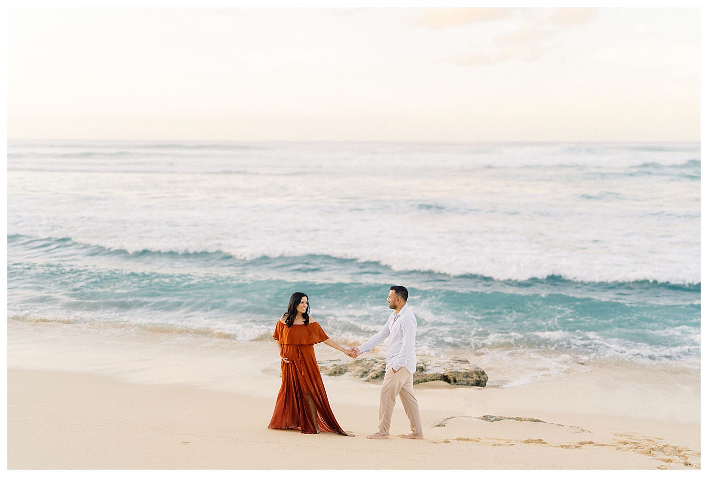 Mokuleia Beach Maternity Photographer
