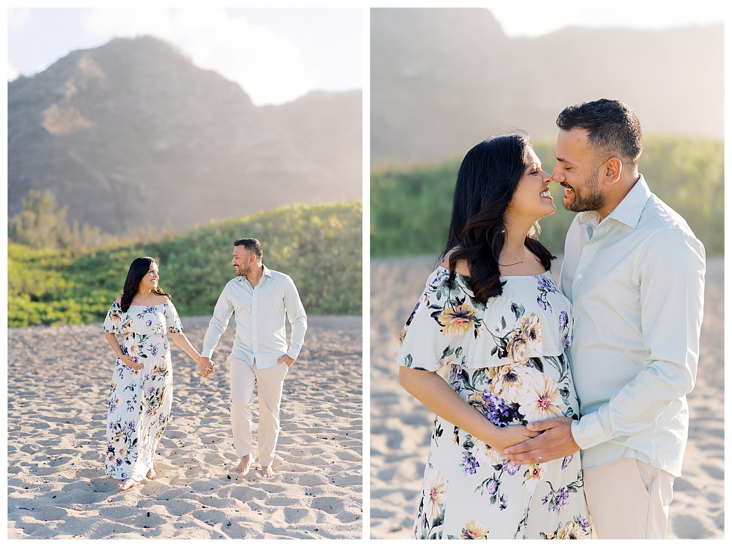 Mokuleia Beach Maternity Photographer