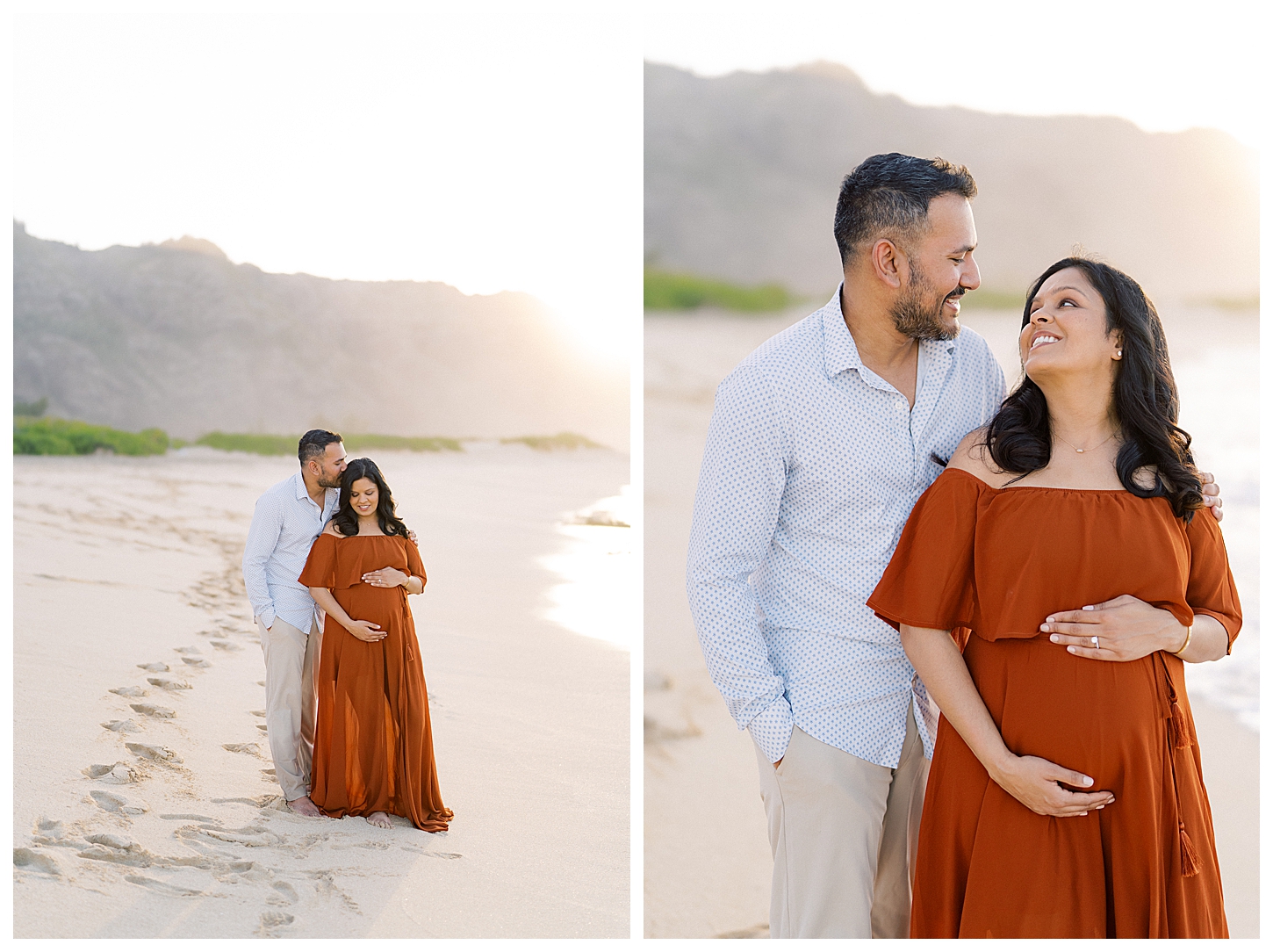 Mokuleia Beach Maternity Photographer