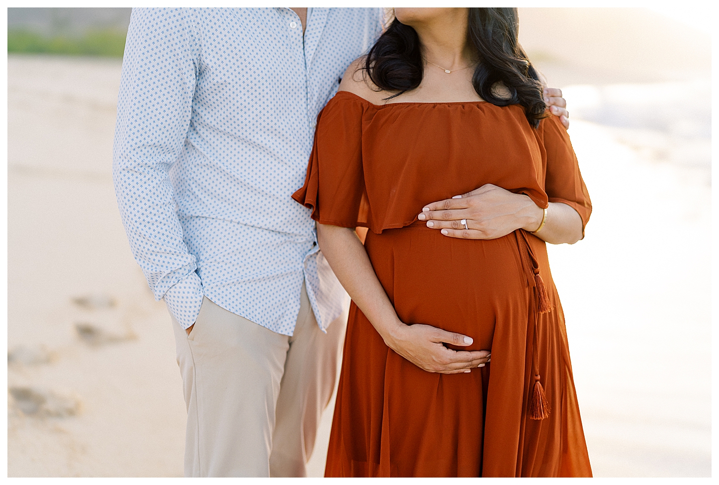 Mokuleia Beach Maternity Photographer