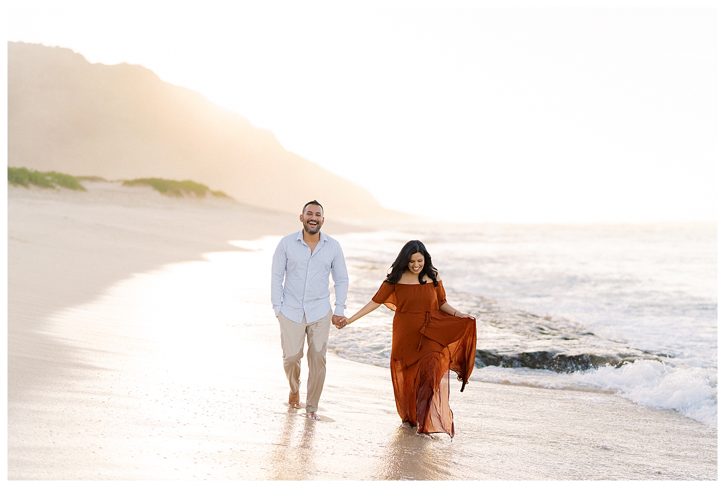 Mokuleia Beach Maternity Photographer
