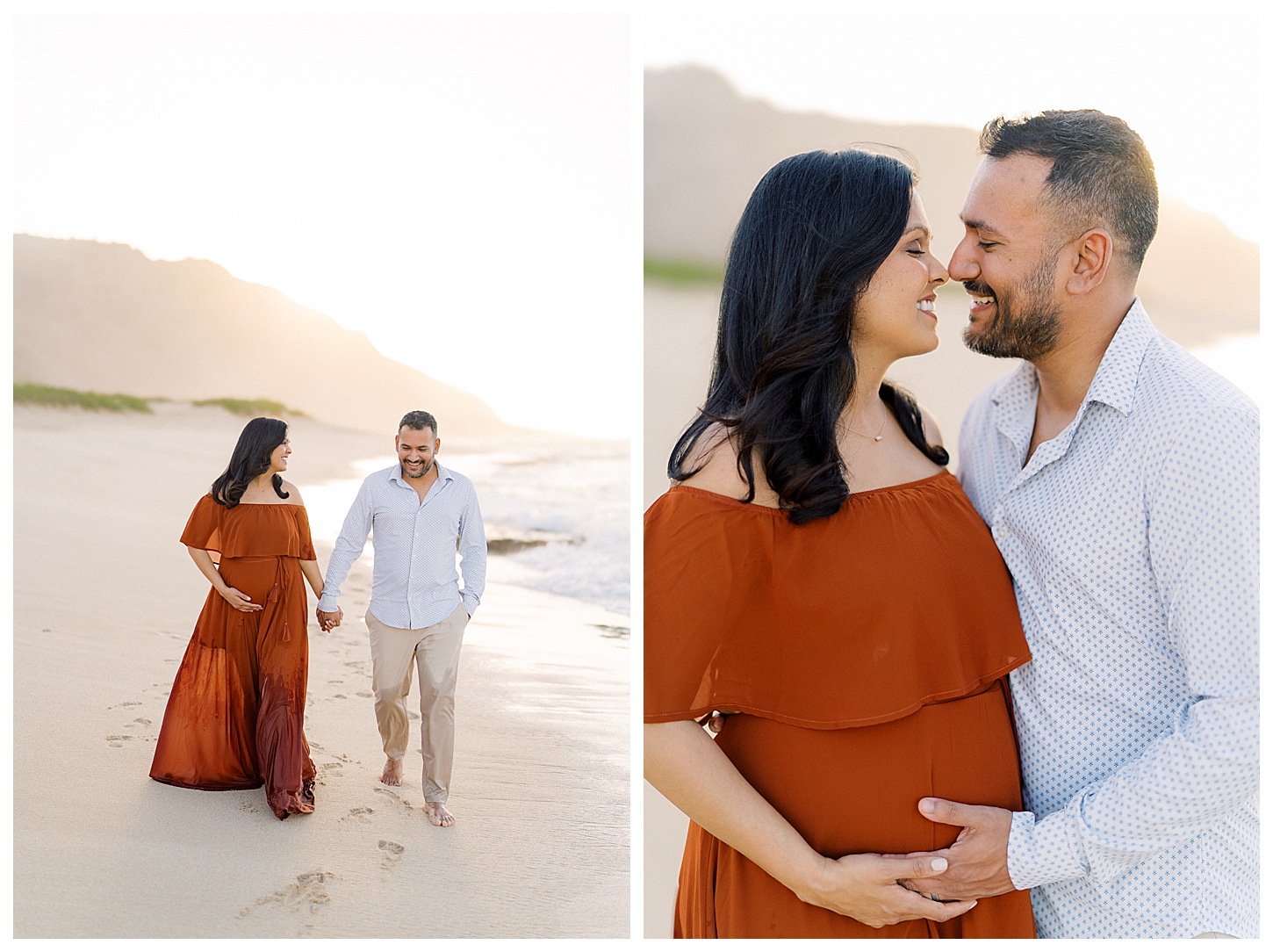 Mokuleia Beach Maternity Photographer